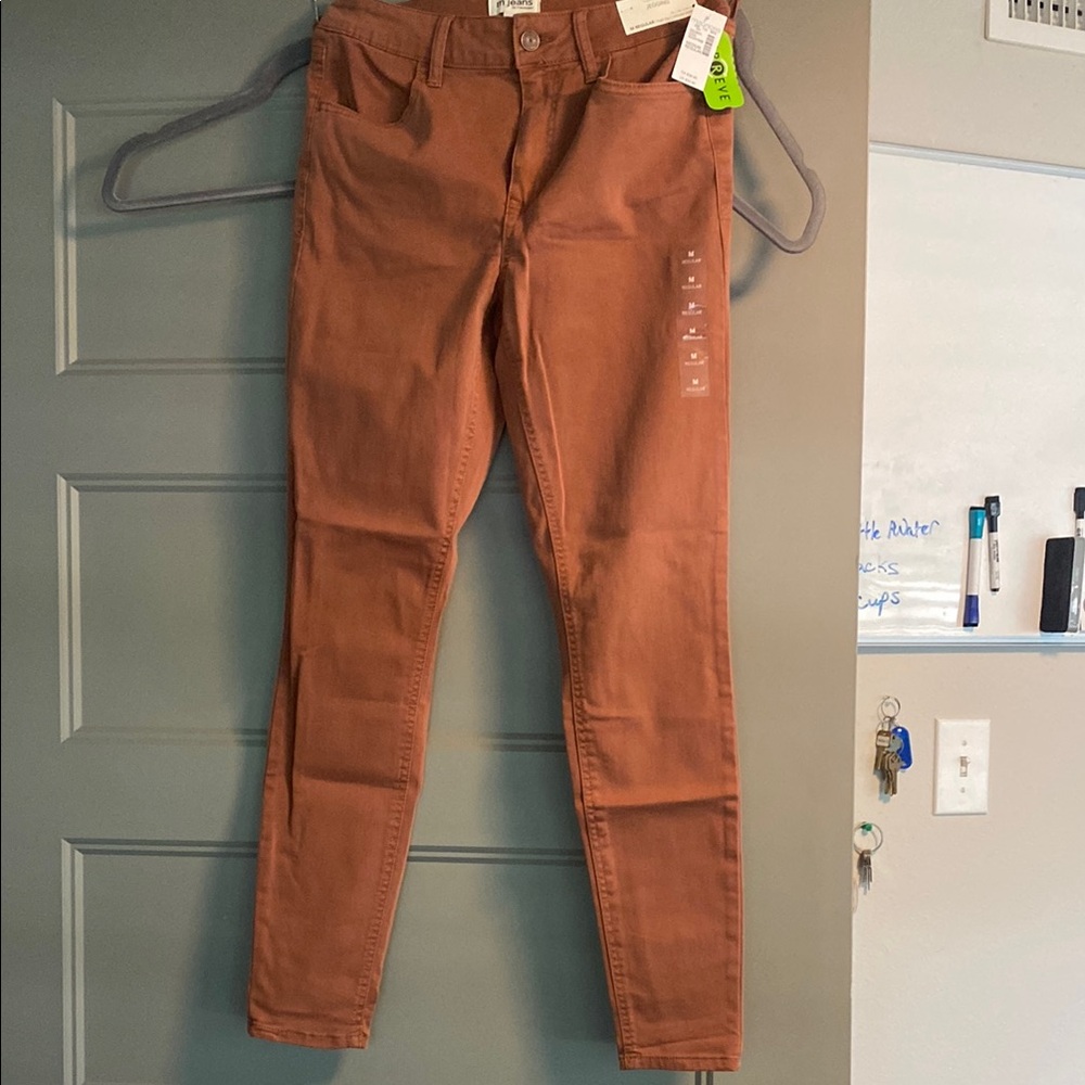 Maurices Brown Leggings with Sleek Fit